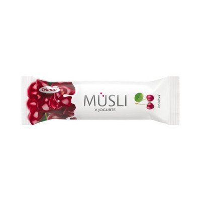Cereal with cherries and yogurt MUSLI, 30 g